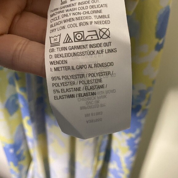 J Jason Wu Regular Halter Maxi Dress Soft Yellow XL Women Spring Summer - Picture 9 of 9